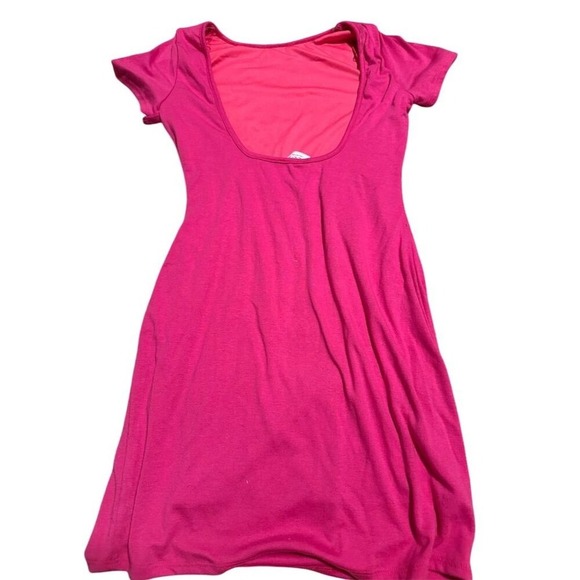 Le Lis‎ Collection Womens Pink Shift A Line Dress Medium Knee Length Casual - Picture 2 of 6